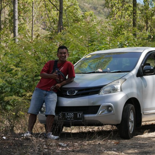 Privat Driver on Flores Island