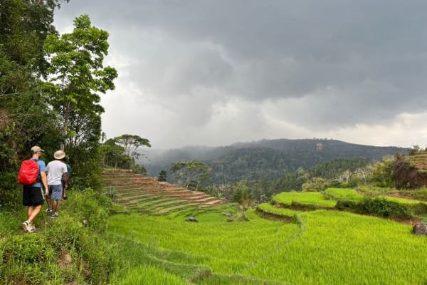 Ruteng Walking Tour in Flores island indonesia.